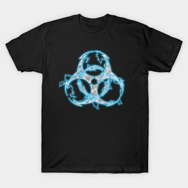 BioElectrical Hazard A T-Shirt by Veraukoion